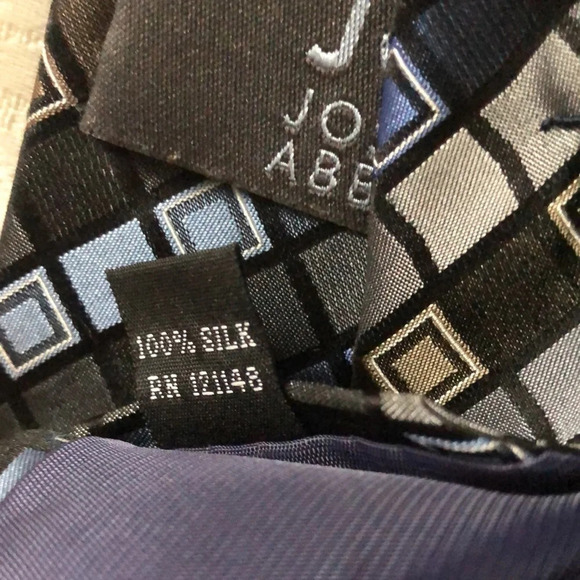 Men’s Joe Joseph Abboud Silk Neck Tie - Picture 5 of 6